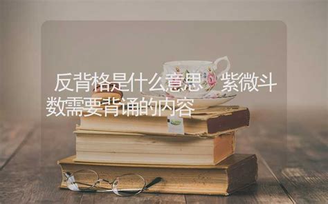 反背意思|反背的意思